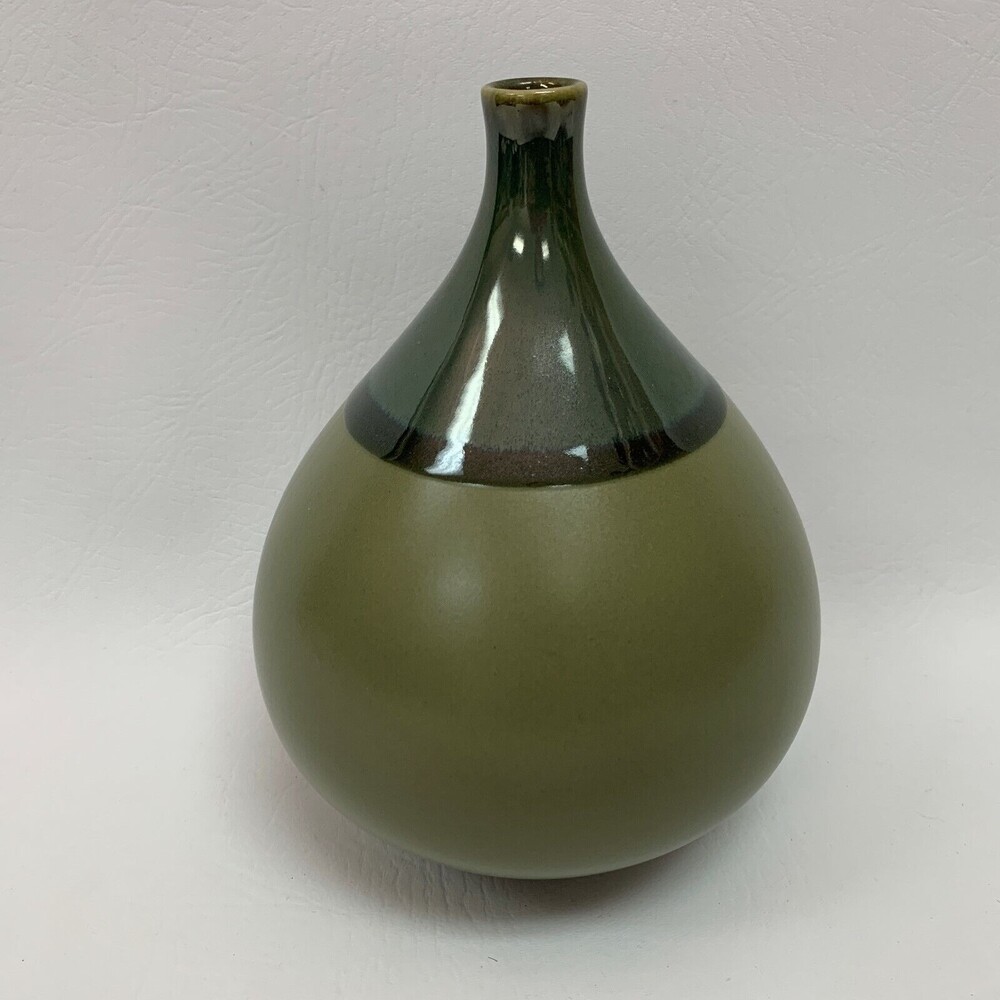 Green Home Decor Vase‎ 8" High